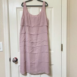 Eileen Fisher | Silk Tiered Dress XS
